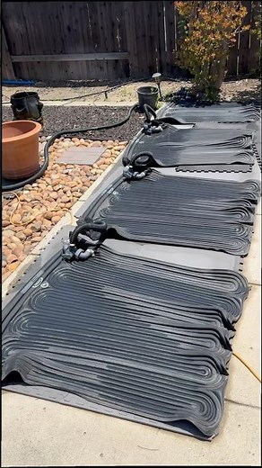 This is my third year heating my Intex pool during the summer with this cheap solar heat pump I made