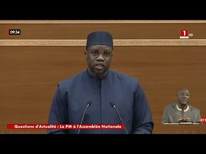 Question d’actualité : Ousmane Sonko : « Tous les rapports seront transférés, rien ne sera conservé