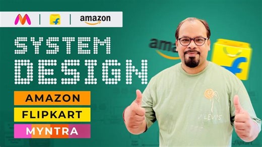 E-Commerce System Design: Flipkart/Amazon Explained! | Pradeep Kumar Saini