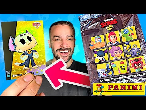 On ouvre des Cartes BRAWL STARS Panini ! ( Nouvelle Collection )