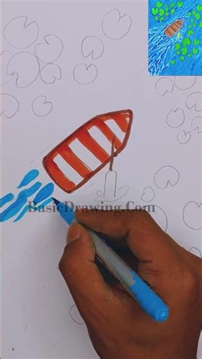 Easy Marker Drawing guide step by step