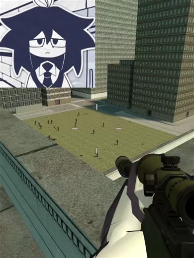 Abbie: The Sniper in Gmod Gameplay