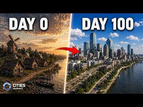 I Spent 100 Days Building the Perfect Mega City in Cities Skylines 2