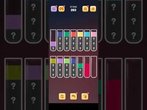 Water Sort 261, 262, 263, 264, 265, 266