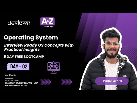 DAY - 2 | OPERATING SYSTEM – INTERVIEW READY OS CONCEPTS WITH PRACTICAL INSIGHTS - FREE BOOTCAMP