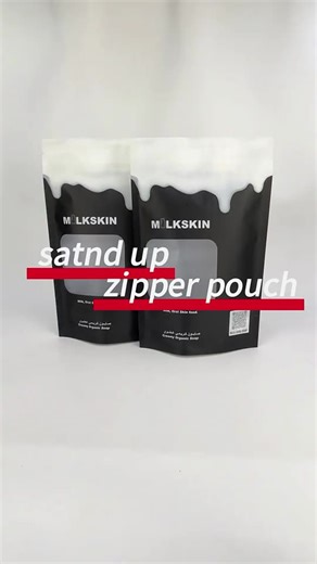 Kraft Paper Window Stand up Pouch Dried Fruits Fruit Tea Snack Packaging Ziplock Mylar Bags with Customized Design Printing