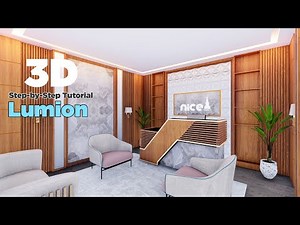 Realistic Render - Interior Rendering Tutorial in Lumion Pro 12.5