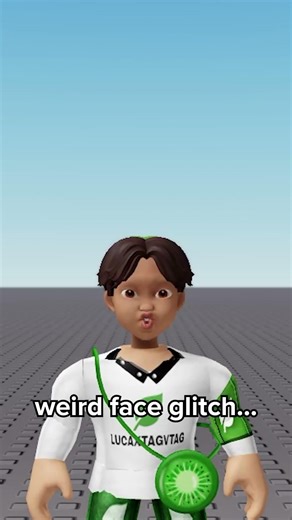 FACE GLITCH 💀 #roblox #robloxshorts