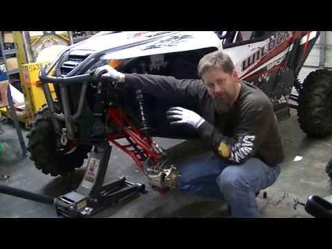 Front axle replacement on 2015 Arctic Cat Sport