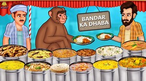 957K views · 10K reactions | बंदर की बिरयानी | Bandar Ki Biryani | Hindi Kahaniya | Moral Stories | Hindi Kahani #story #animationvideo #reelsviral #shots #hindistories #magical #magic #magicalstories #HindiKahaniya #LatestHindiStories #Kahaniya #stories #kahani #HindiKahaniya #story #suspensestories #motivationalstories | Magic Land Hindi Stories | Facebook