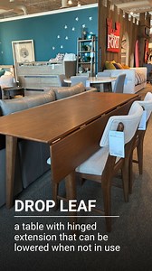 Time for a furniture vocab lesson. Today we find out what reeding, nesting tables, drop leaf and welting are. Let us know below a term you think needs an explanation. | Belfort Furniture