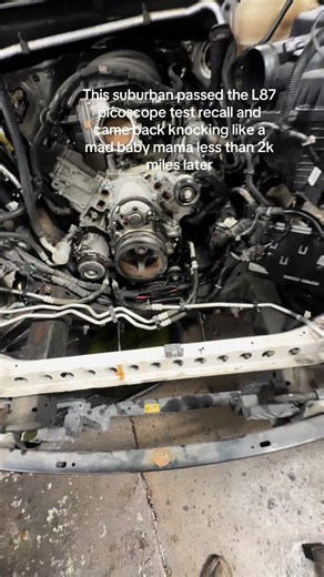 Crankshaft is cooked💨 #chevy #mechanic #motorswap #gm #customersbelike