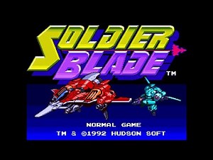 Solider Blade, PC Engine Core Grafx Mini