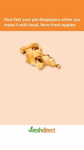 Save a slice for yourself… Find fresh fruit for all your fall baking needs and take $50 off your first FreshDirect order! | FreshDirect