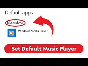 How to Set Default Music Player in Windows 10