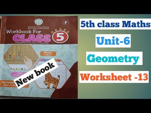 5th Maths, Geometry, Worksheet -13