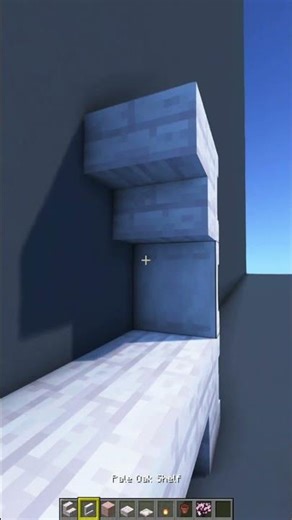 Quick & Easy Minecraft Decoration Idea | Survival Build Tips #shorts