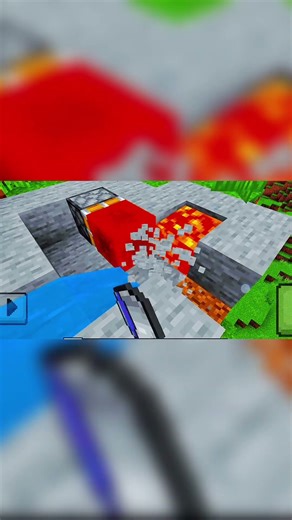 automatic cobal stone miner in Minecraft #minecraft