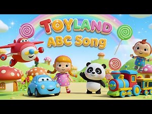 Toyland ABC Adventure | Fun Alphabet Song for Kids | Learning Letters Nursery Rhyme