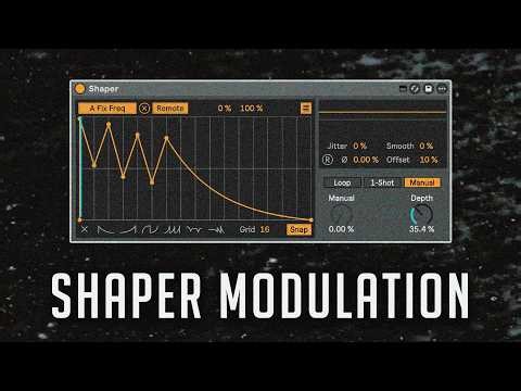 Ableton Modulation System for Techno | Shaper & Envelope Follower