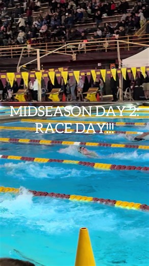 HERE GOES DAY 2 💛💙 #fyp #swimming | Swimming