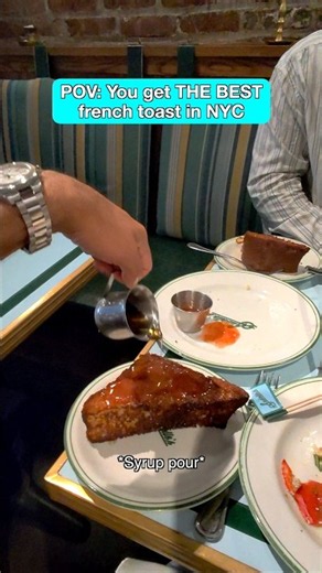 POV: you get THE BEST french toast in NYC