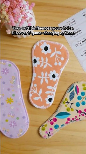 Three Reusable Pad Shapes Every Woman Needs