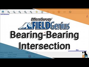 MicroSurvey FieldGenius How To: The Bearing Bearing Intersection | Bench Mark