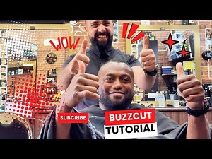 ASMR buzzcut tutorial. "Buzz Cut Tutorial | Clean & Easy Barber Guide for a Sharp Look"
