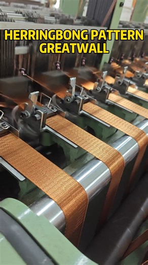 李豪杰 on Instagram: "The Herringbone pattern of polyester imitation nylon webbing from Greatwall webbing factory in Guangzhou China.Since 1984. Very popular in lots of country. Have over 100 colors and 5 size in stock.Please follow Austin."