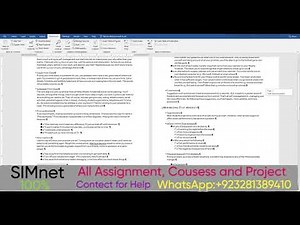 Word 2019 In Practice Ch 3 Independent Project 3 4 |#simnet | Independent Project 3 4