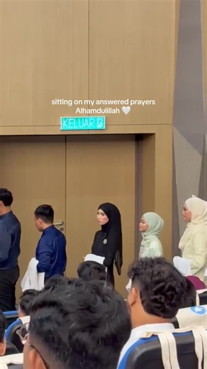 White Coat Ceremony Medic UiTM: Alhamdulillah — Sitting on Answered Prayers