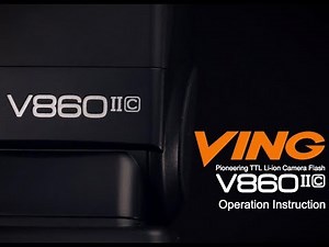 Godox V860IIC (Operation Instruction)