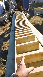 Curved Step with @timbertech Azek Dark Hickory #curve #deckboardbending | Promes Construction Reels