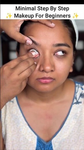 Tutorial by| makeupby.firoza | minimal makeup tutorial for beginners #shorts #makeuptutorial #mua