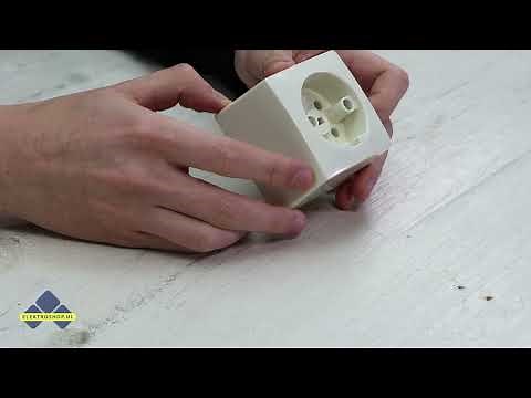 Perilex surface-mounted socket 16A for connecting appliances such as cooktops and stoves - Elektr...