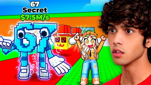 Giving My Crush 100 Lucky Blocks For the 0.1% Secret… | CashBlox