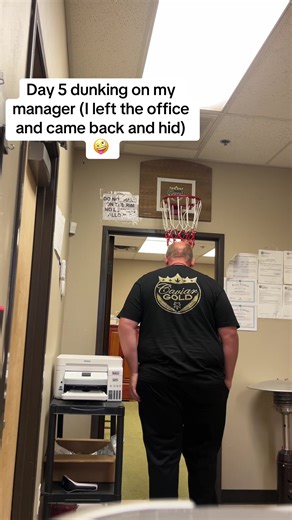 Hilarious Dunking Pranks on My Manager