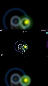 osu! gameplay. Tap Training!