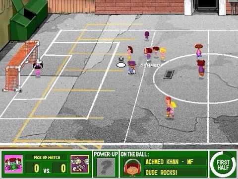 Backyard Soccer Gameplay