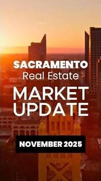 Sacramento Housing Market Update October 2025 Breakdown #shorts