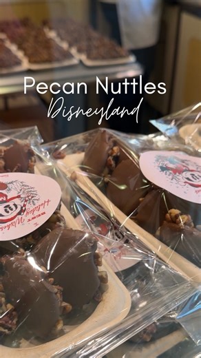 McCayla Butler on Instagram: "This sweet treat is the stuff of legends and took about 8 trips to Disneyland for me to finally snag some. Made only on select days and select times (completely unannounced), Pecan Nuttles are glorified “Turtles,” yes - but WORTH IT. My husband has been on the hunt for YEARS to get these so I was THRILLED when the one day I was in Disneyland Park on my most recent visit was the day they were being sold. Magic!! And the perfect Christmas gift for him. On this particu