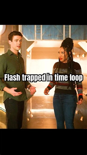 Flash trapped in time loop.#foryou #shorts #shortvideo #theflash #shortvideos