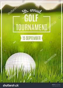 Golf Tournament Poster Template Flyer Design Stock Vector (Royalty Free) 475442368 | Shutterstock