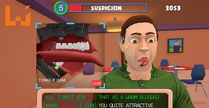 Steam上架恶趣味模拟游戏《Speaking Simulator》！努力控制舌头与嘴巴说人话！