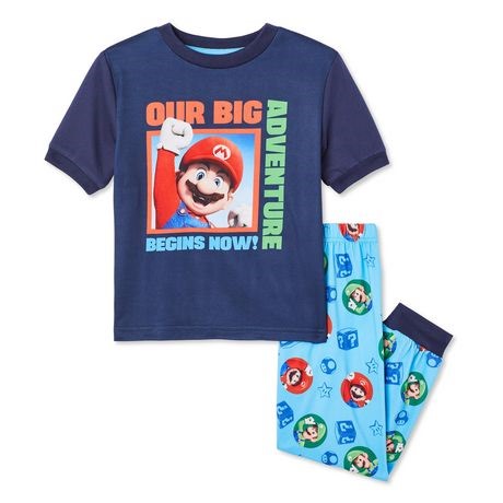 Super Mario Toddler Boys' Pajama 2-Piece Set - Walmart.ca