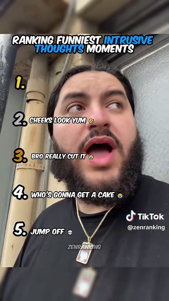 Funniest Intrusive Thoughts Compilation on TikTok