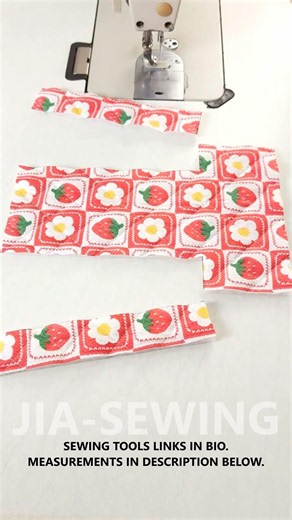 Summer Card Wallet🍓🌻✨ | DIY | Quick Sewing Tips No.391