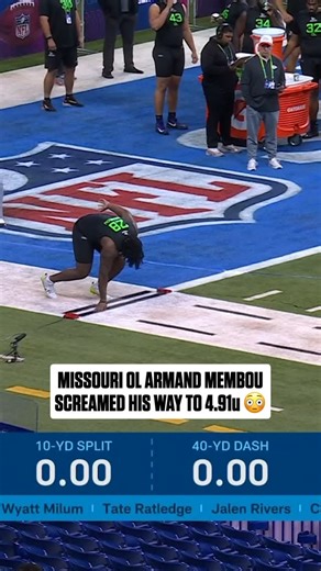 1.3M views · 154K reactions | running and screaming at 6’4” 332 lbs ️ : #NFLCombine on @NFLNetwork : Stream on #NFLPlus | NFL | Facebook