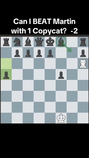 Can I Beat Martin with One Copycat? Strategy and Moves
